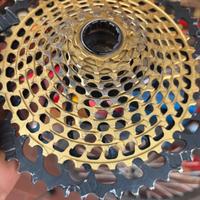 Pacco pignoni sram gold 10 52