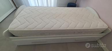 Letto colombini golf e materasso dorelan