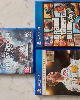 giochi play station 4