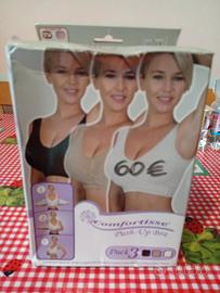 3 Reggiseni Comfortisse Push-Up Bra