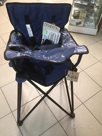 Seggiolone pieghevole da campeggio