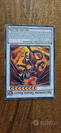 Carta yu-gi-oh arcidemone drago rosso 