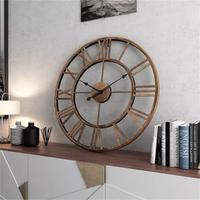 Orologio da Parete Grande Vintage Numeri Romani 3D