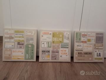 Set 3 quadretti Ikea