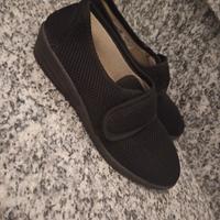 Pantofole donna con velcro n. 40