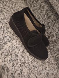 Pantofole donna con velcro n. 40