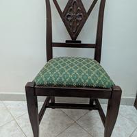 SEDIE ARTE POVERA NOCE