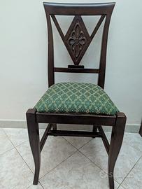 SEDIE ARTE POVERA NOCE