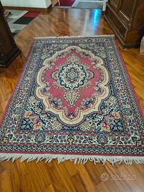 TAPPETO PERSIANO STILE TABRIZ cm 155 x 216 in lana