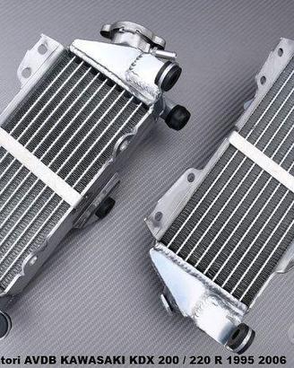 Radiatori AVDB KAWASAKI KDX 200 / 220 R 1995 2006