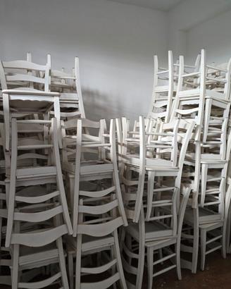 Sedie in legno massello