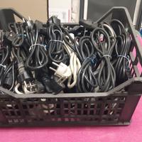 Cavo alimentazione 220 V presa C13 C5. 34 pezzi