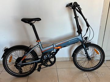 Bicicletta elettrica pieghevole btwin tilt 500e