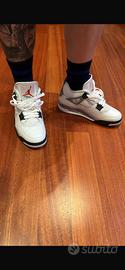 Scarpe jordan 4 retro n40.5 con scontrino