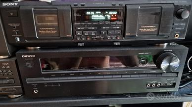 Sony registratore doppia cassetta