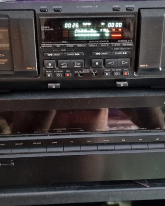 Sony registratore doppia cassetta