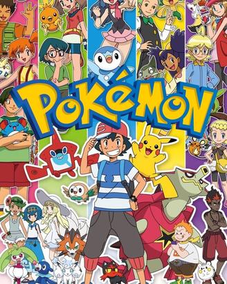Pokemon tutte le 26 serie Tv e i 23 movie in HD