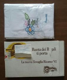 Tovaglia Ricamo Mulino Bianco 1992