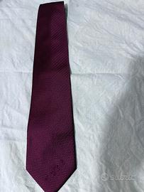 Cravatta bordeaux Gianni Versace