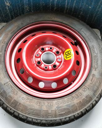 Ruotino fiat Punto con attrezzi