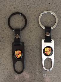 Portachiavi PORSCHE in acciaio