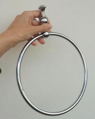 Porta asciugamani ad anello da muro per il bagno