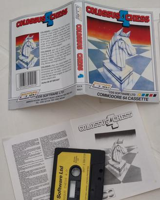 Colossus Chess 4 per Commodore 64 