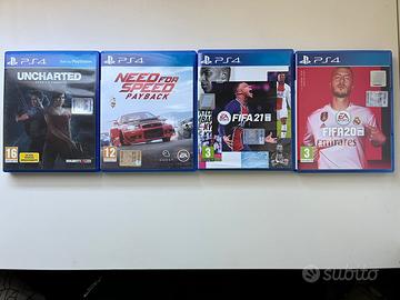 Lotto 4 giochi ps4