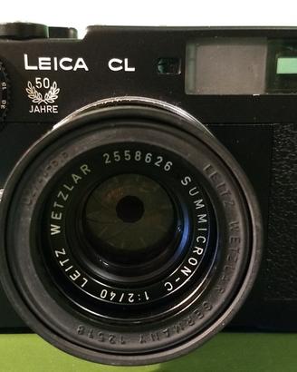 Leica CL 50°anniversario - kit con obiettivi
