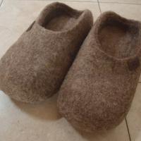 Pantofole lana di feltro