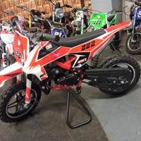 Nuova mini cross racing 50 2tempi ruota 10/10 red