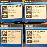 Set 4 lampadine Philips aluline Pro 111