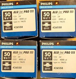 Set 4 lampadine Philips aluline Pro 111