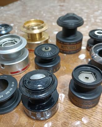 Bobine ricambio mulinelli da pesca