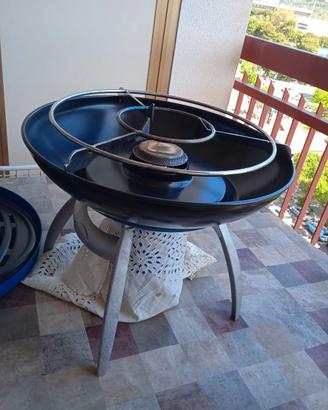 Barbecue portatile da campeggio a gas