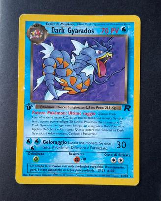 Dark Gyarados prima edizione