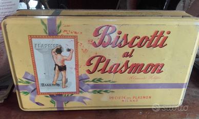 scatola in latta Plasmon