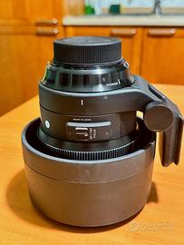 Sigma 105 mm-F/1.4-AF A DG HSM, Attacco Nikon