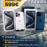IPhone 15 PRO 256GB USATO Garanzia: 1 ANNO
