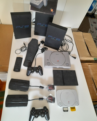 Playstation 1, 2, 3, Xbox 360,Nintendo e giochi