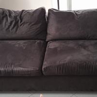 divano letto tre posti diAlcantara divano Italia 