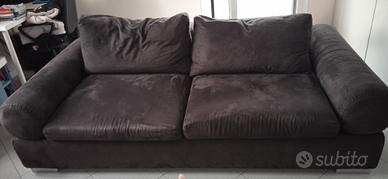 divano letto tre posti diAlcantara divano Italia 