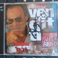 Antonello Venditti: "Campus Live" autografato 