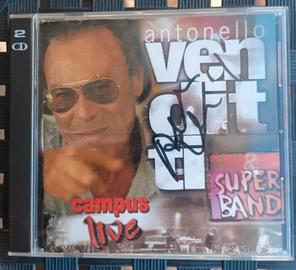 Antonello Venditti: "Campus Live" autografato 