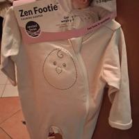 tutina per neonati S, 3/6 mesi:calmante/ZEN FOOTIE