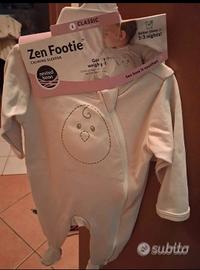 tutina per neonati S, 3/6 mesi:calmante/ZEN FOOTIE