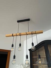 Lampada a sospensione 6 luci