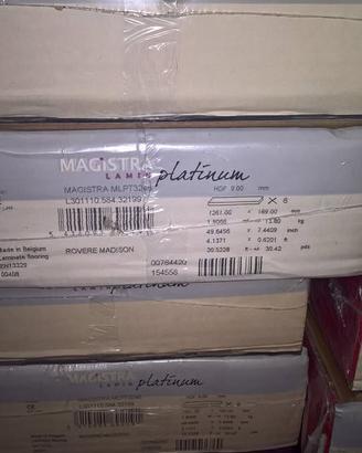 Parquet laminato Rovere Madison 25 Mq. materassino