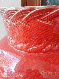 Anfora rossa ceramica d'Este