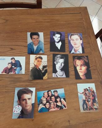 foto vintage Tom Cruise, Leo DiCaprio ecc